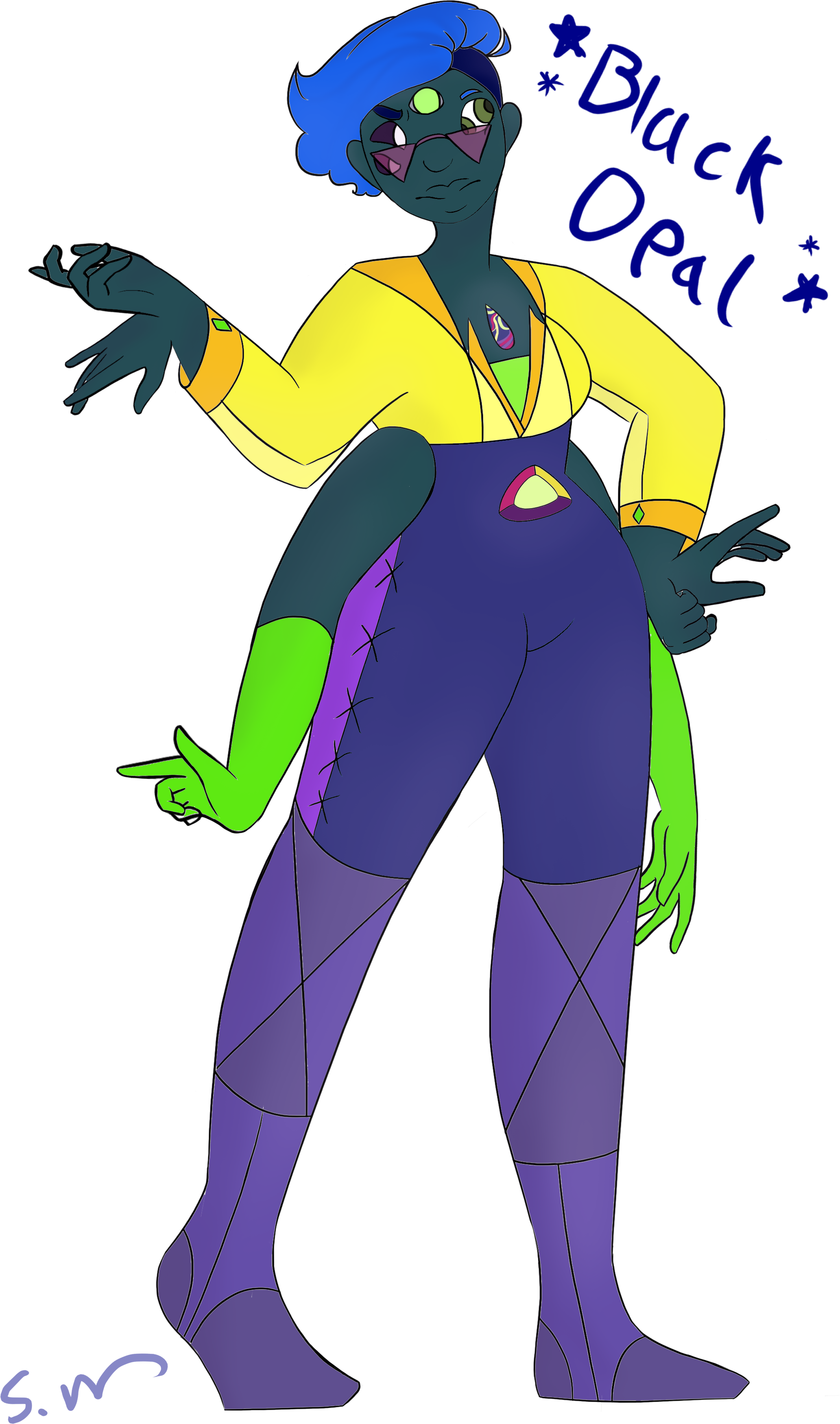 Black Opal by AsheepDraws on DeviantArt