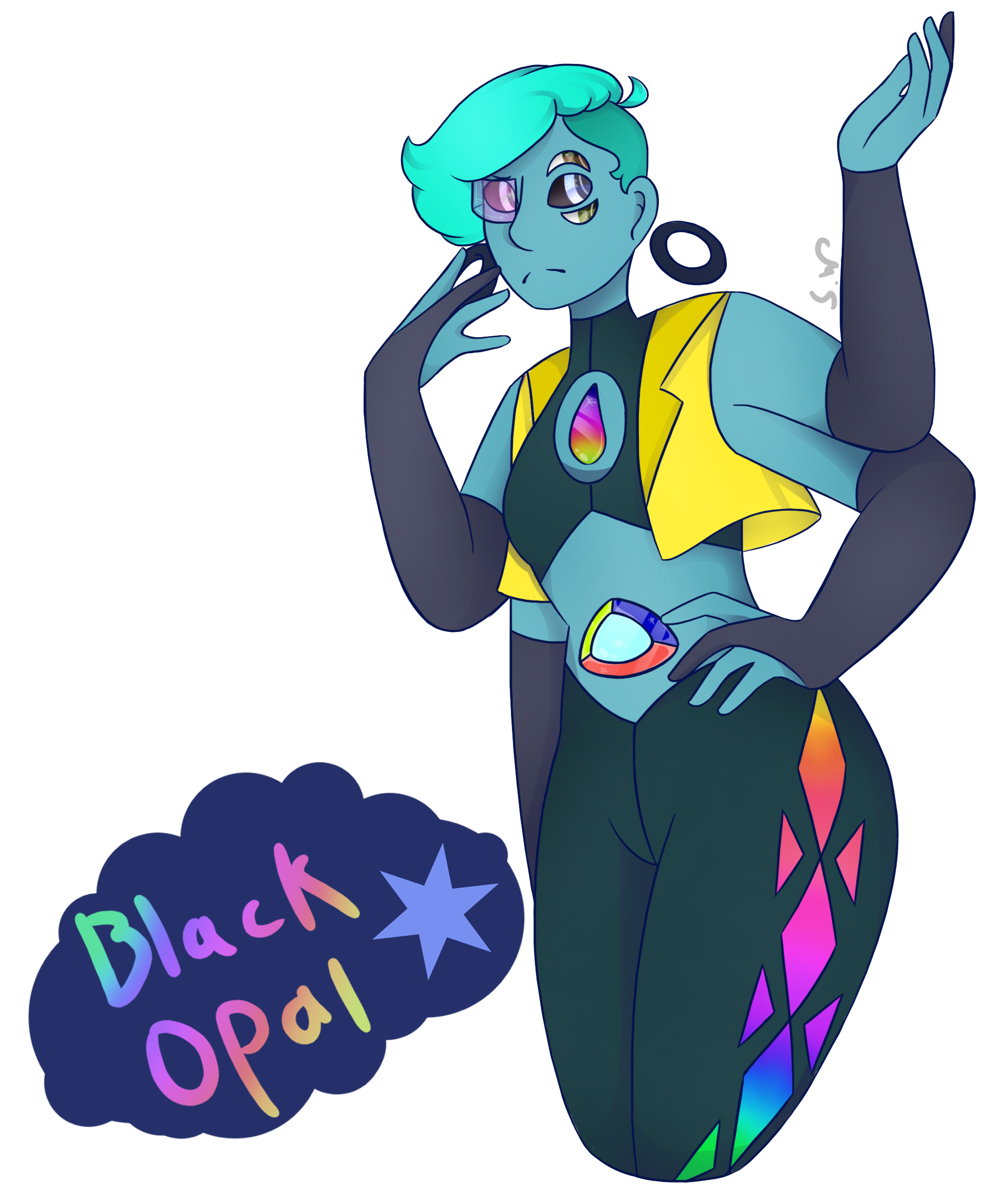 Black Opal redesign by AsheepDraws on DeviantArt