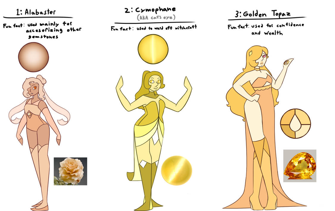 Gemsona adopts - set 1 (0/3 open) by AsheepDraws on DeviantArt