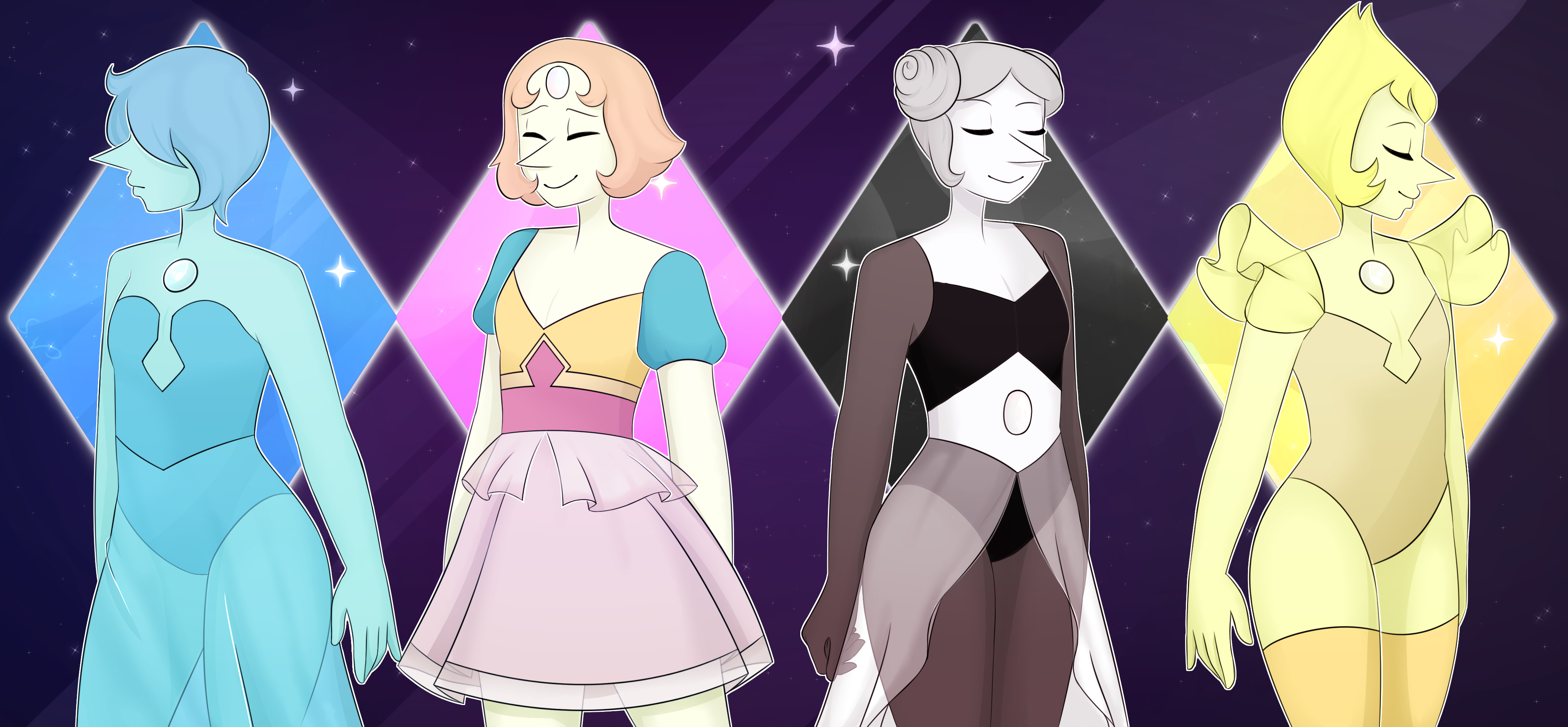 Pearls redraw by AsheepDraws on DeviantArt