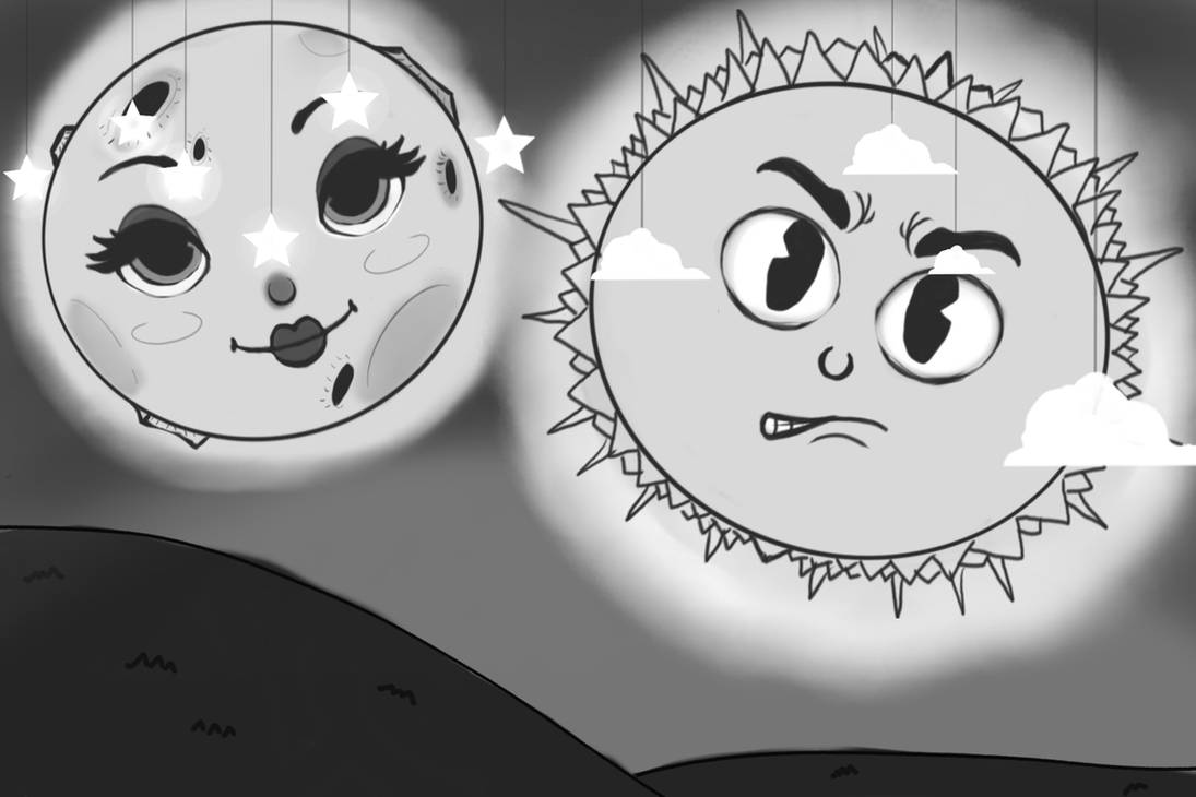 Old Timey Helios and Selene by WhitePeachTerminator on DeviantArt