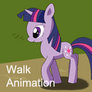 Twilight Sparkle walk animation test