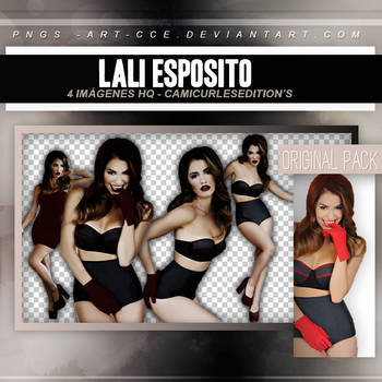 PACK PNG/ART 04: Lali Esposito