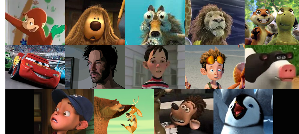 Animated Movie Characters for 2006 by DannyKuntze on DeviantArt