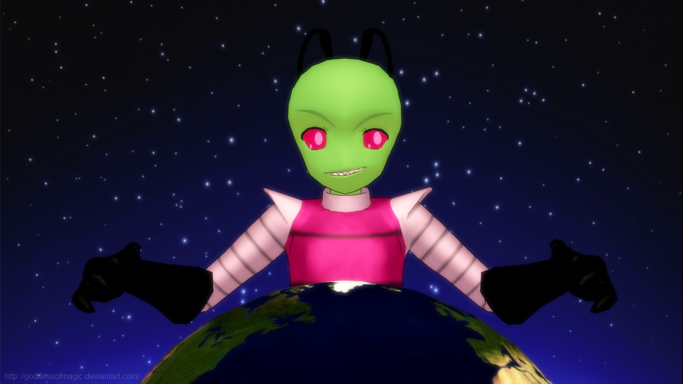 MMD Model Invader Zim 2.0 pack