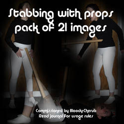 Stabbing with Prop -Image Pack