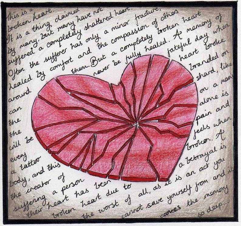 Lost Love By Uzumakinarutofan123 On Deviantart All the best broken heart drawings in pencil 40+ collected on this page. love by uzumakinarutofan123 on deviantart