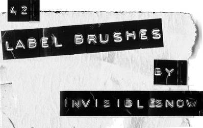 Label Brushes by InvisibleSnow
