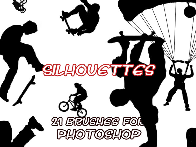 Silhouette brushes