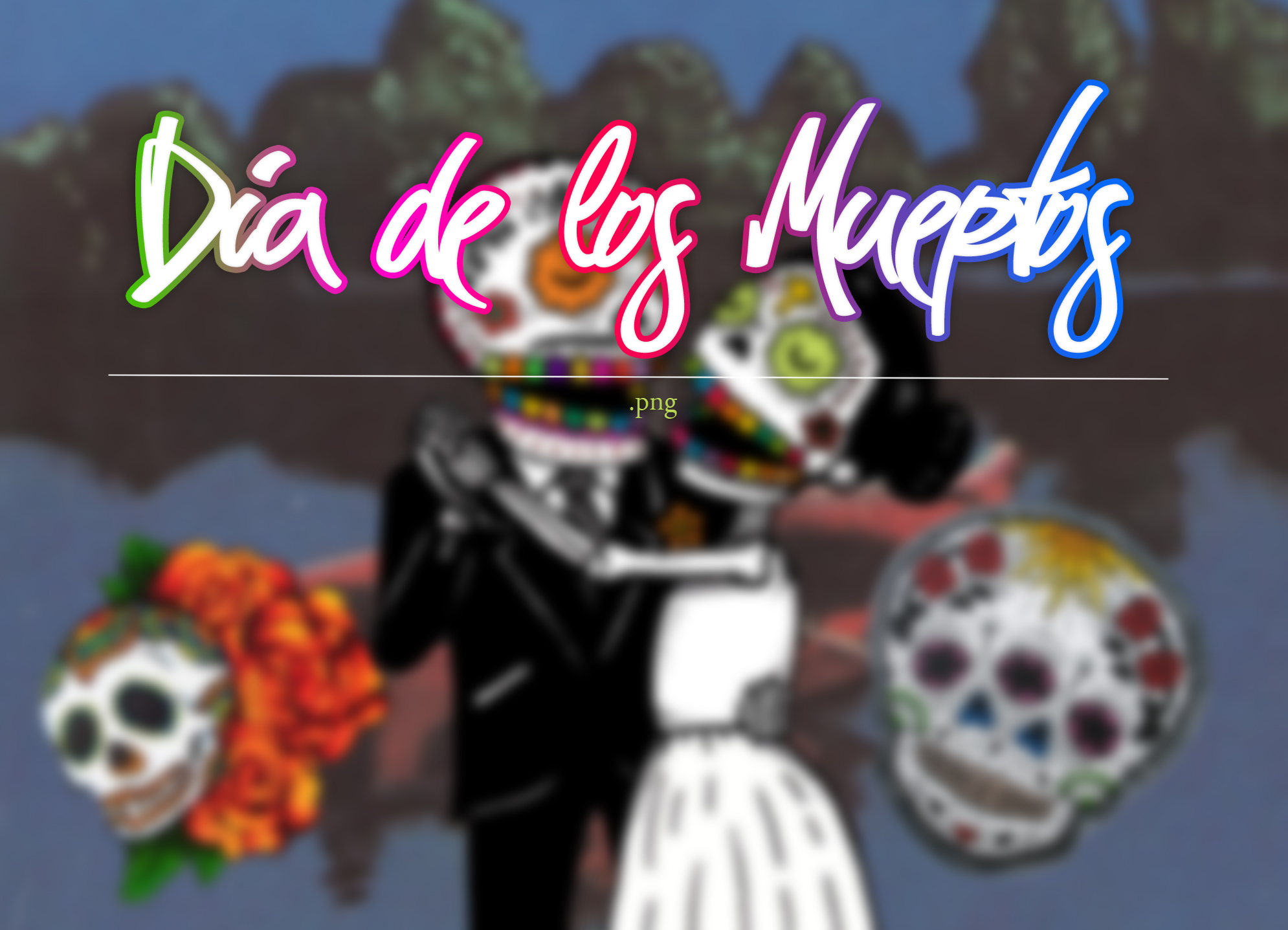 El Dia de los Muertos by soy-un-cactus