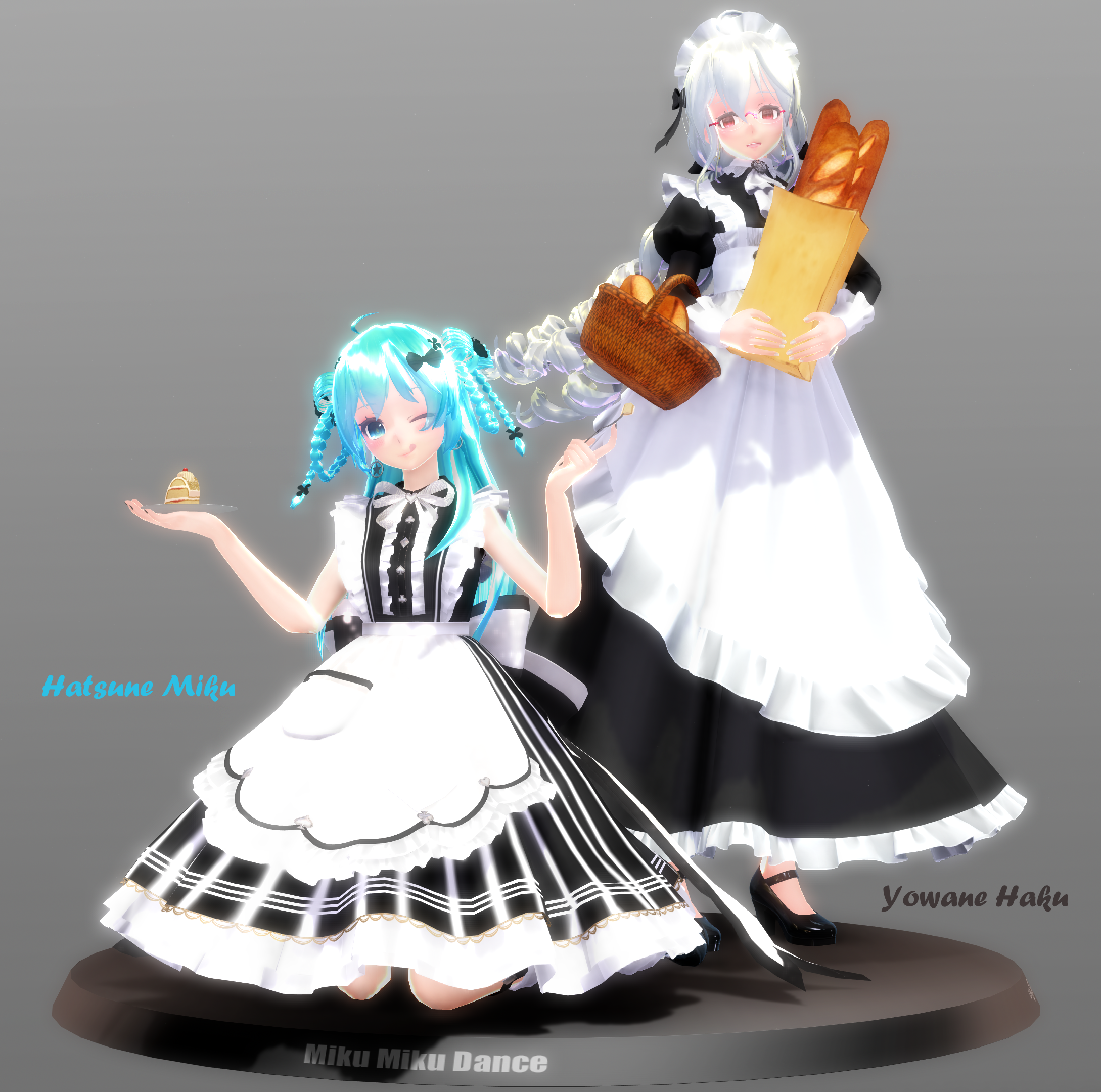 TDA Classic Tea House Maid Miku [DL] by Mystic-MMD on DeviantArt