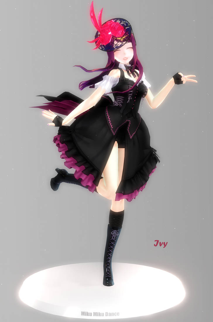Tda Schwarze Ratsel Ivy Dl By Mystic Mmd On Deviantart
