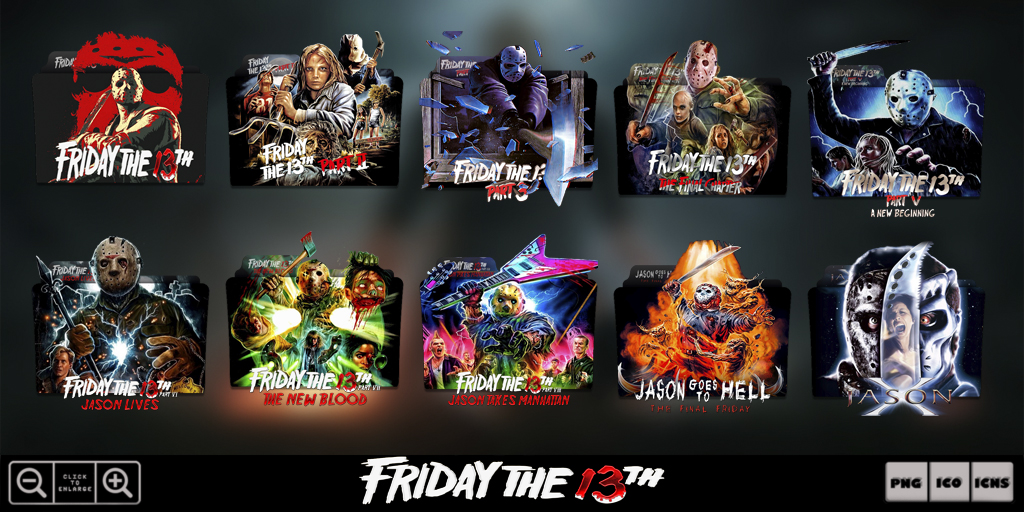 Friday the 13th (Collection) [1980-2001] Folder by DrakoOH on DeviantArt