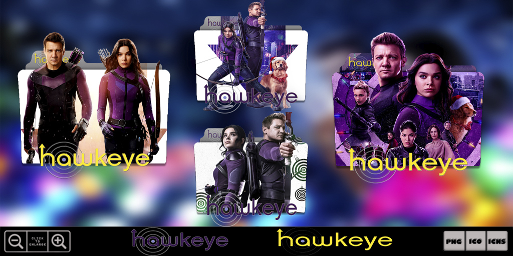 Hawkeye [2021] Folder Icon Pack by DrakoOH on DeviantArt