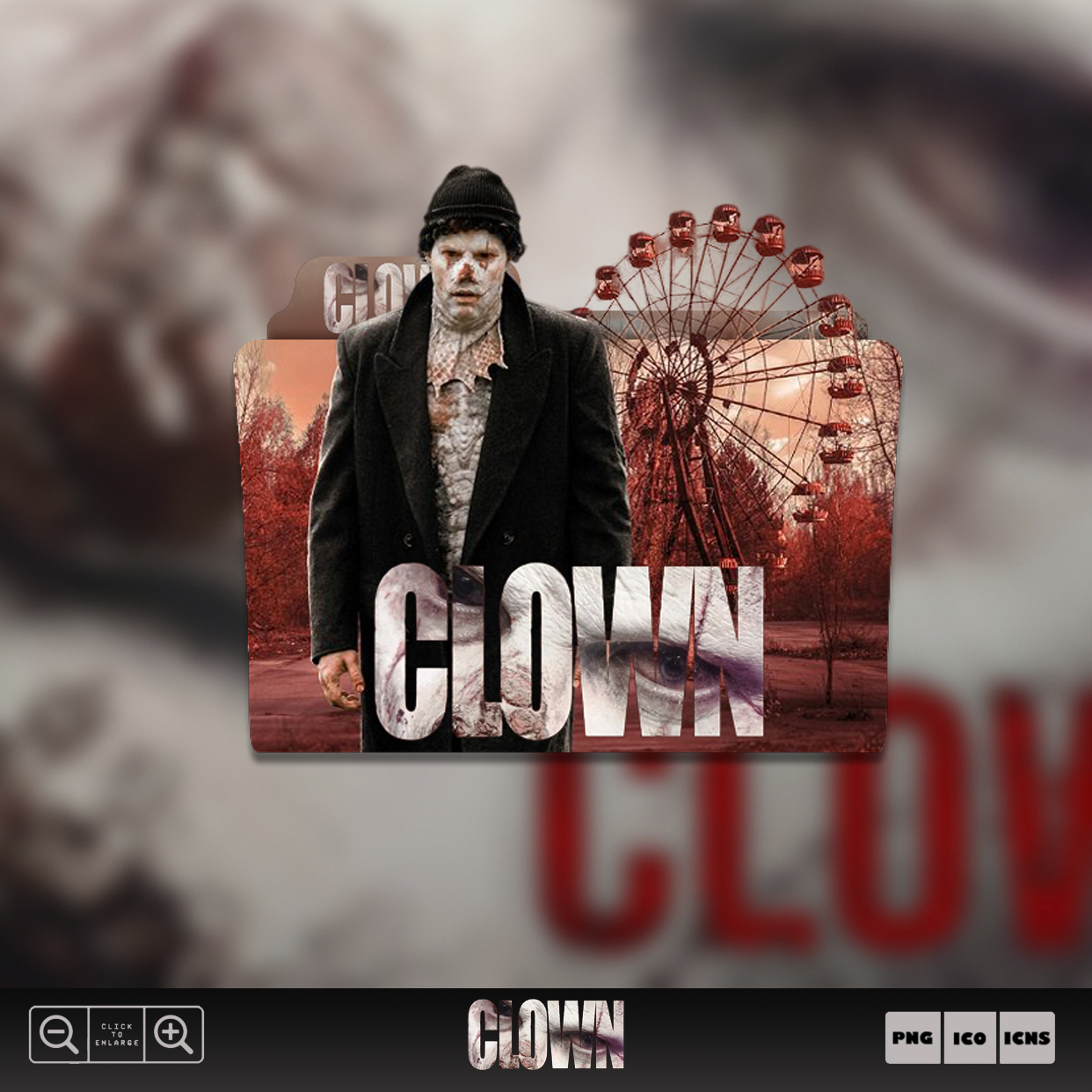 Clown [2014] Folder Icon by DrakoOH on DeviantArt