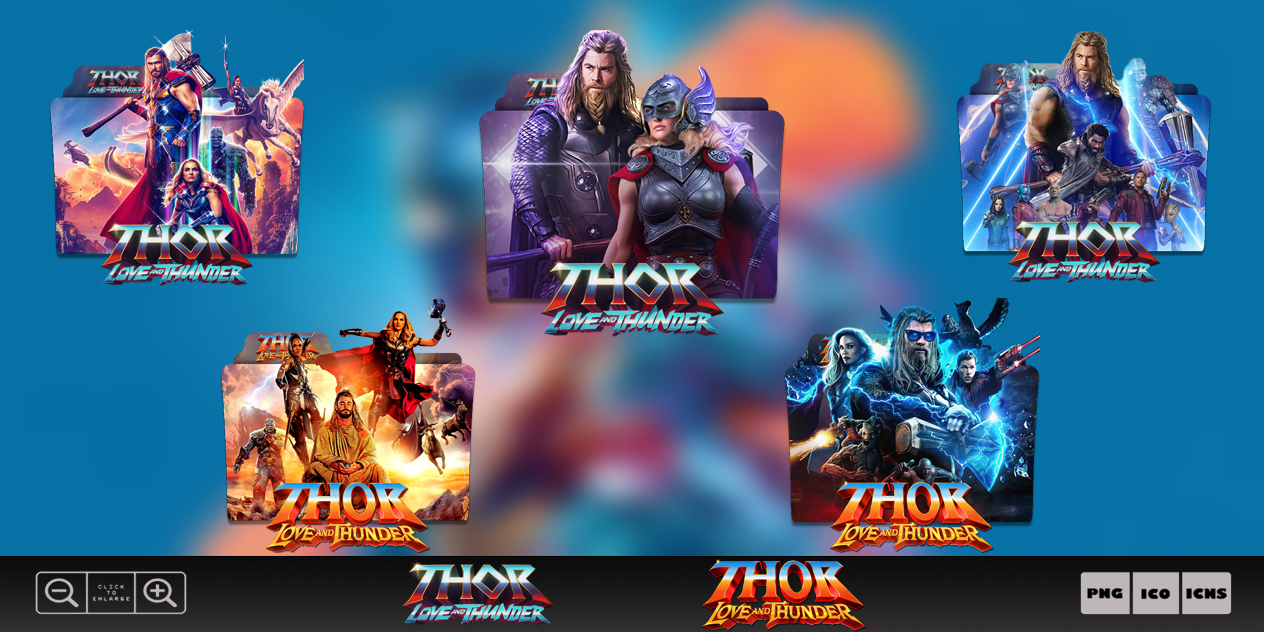 Thor - Love and Thunder [2022] Folder Icon Pack by DrakoOH on DeviantArt