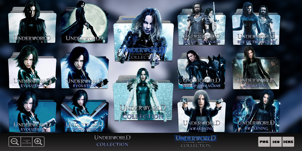 Underworld - Collection [2003-2012] Folder Icons by DrakoOH on DeviantArt