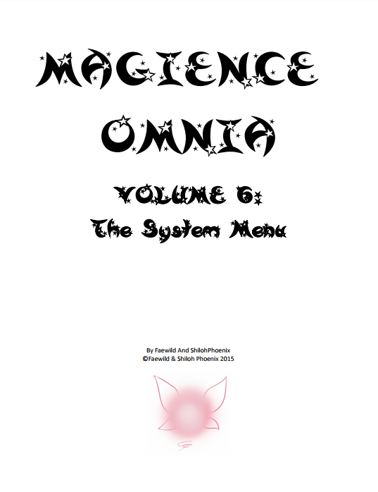 Magience Omnia #6: The System Menu by Official-Magience