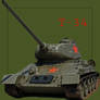 Russian_Tank_T34_stock_psd