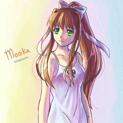 It's just Monika