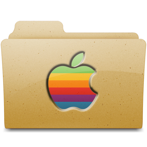 Retro Apple Folder