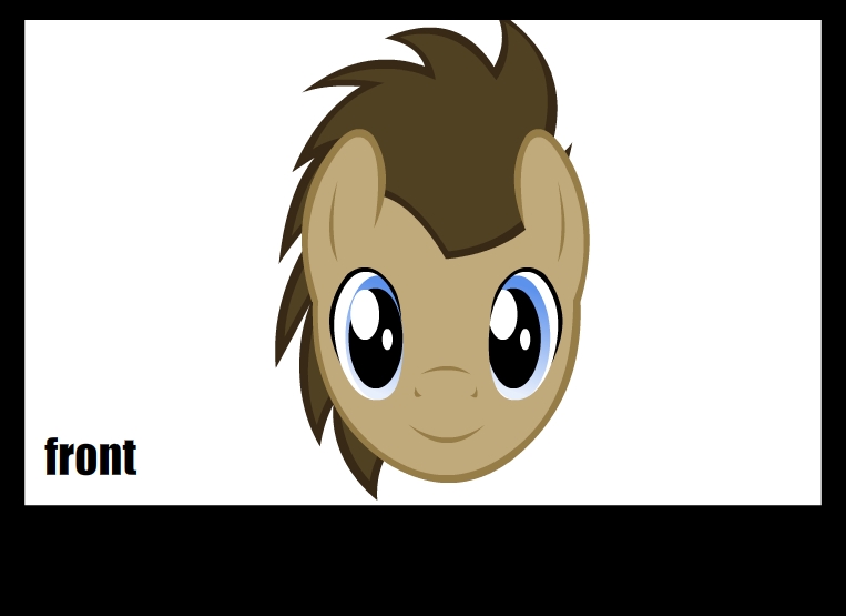 Doctor Whooves head rough animation test