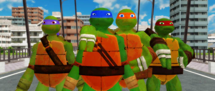 [MMD] TMNT 2012 Download!