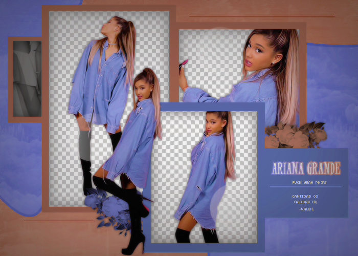 Pack png - Ariana Grande.