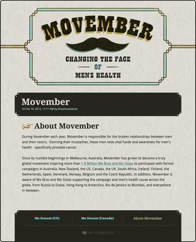 Movember Skin