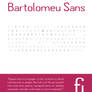 Bartolomeu Sans typeface
