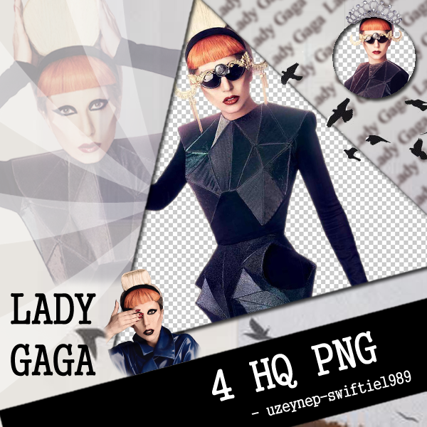 PNG PACK (1) LADY GAGA