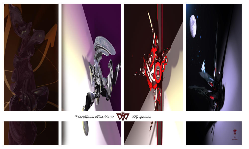 C4D Render Pack 2. by alphamin on DeviantArt