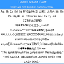 ToonTorrunt Font