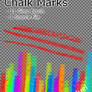 Chalk Mark Gimp Brush