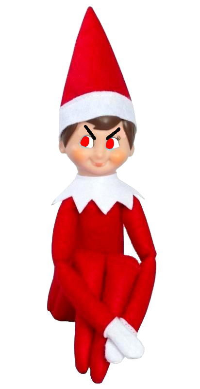 The Evil Elf On The Shelf Png By Jacobstout On Deviantart