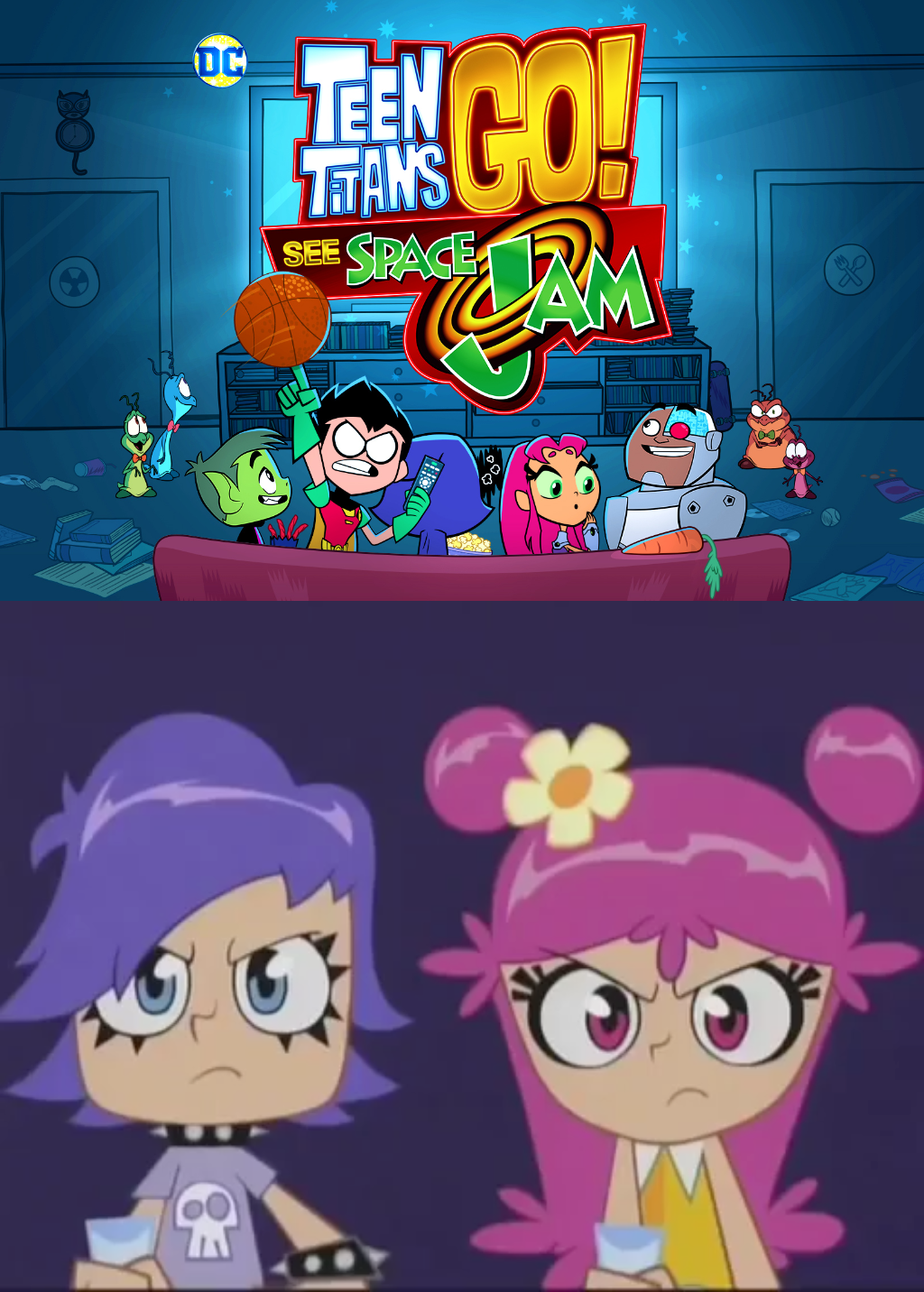 Ami and Yumi Mad at Teen Titans Go! See Space Jam by jacobstout on ...