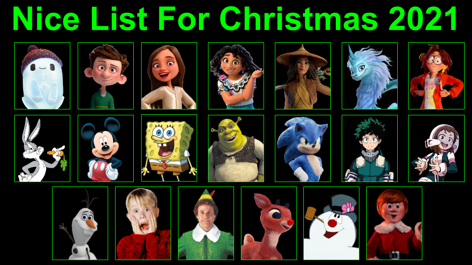 My Nice List For Christmas 2021 by jacobstout on DeviantArt