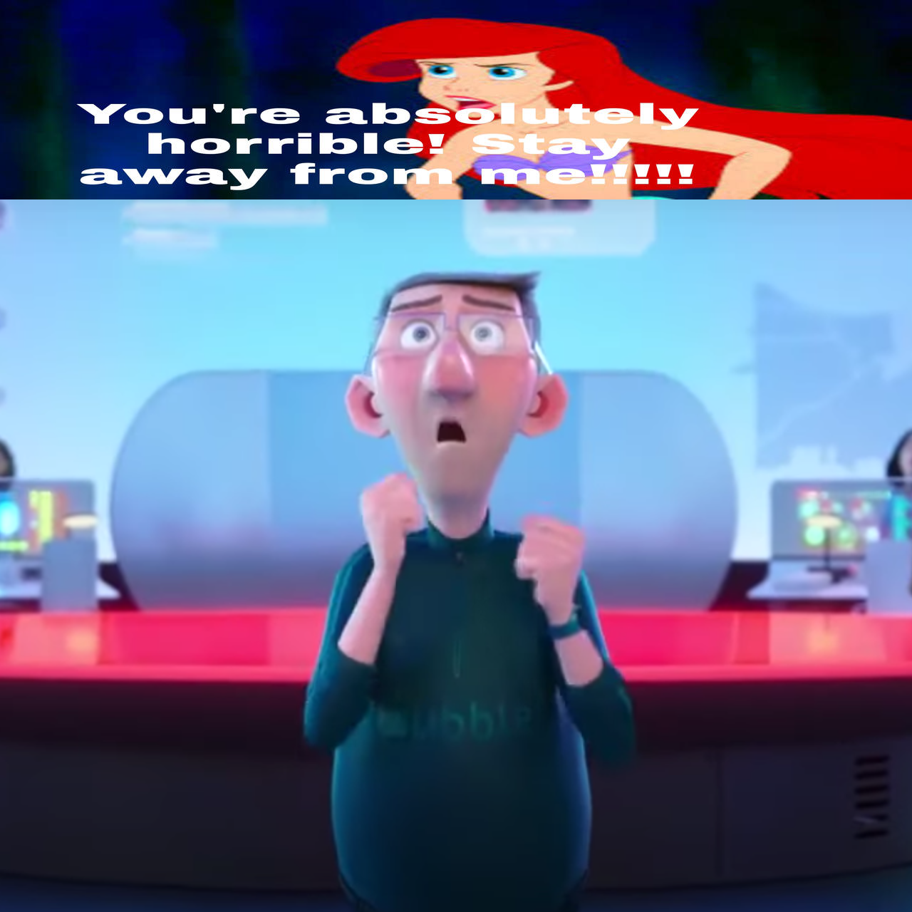 Ariel Doesn't Like Andrew Morris by jacobstout on DeviantArt