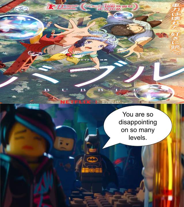 Lego Batman Finds Bubble Disappointing by jacobstout on DeviantArt