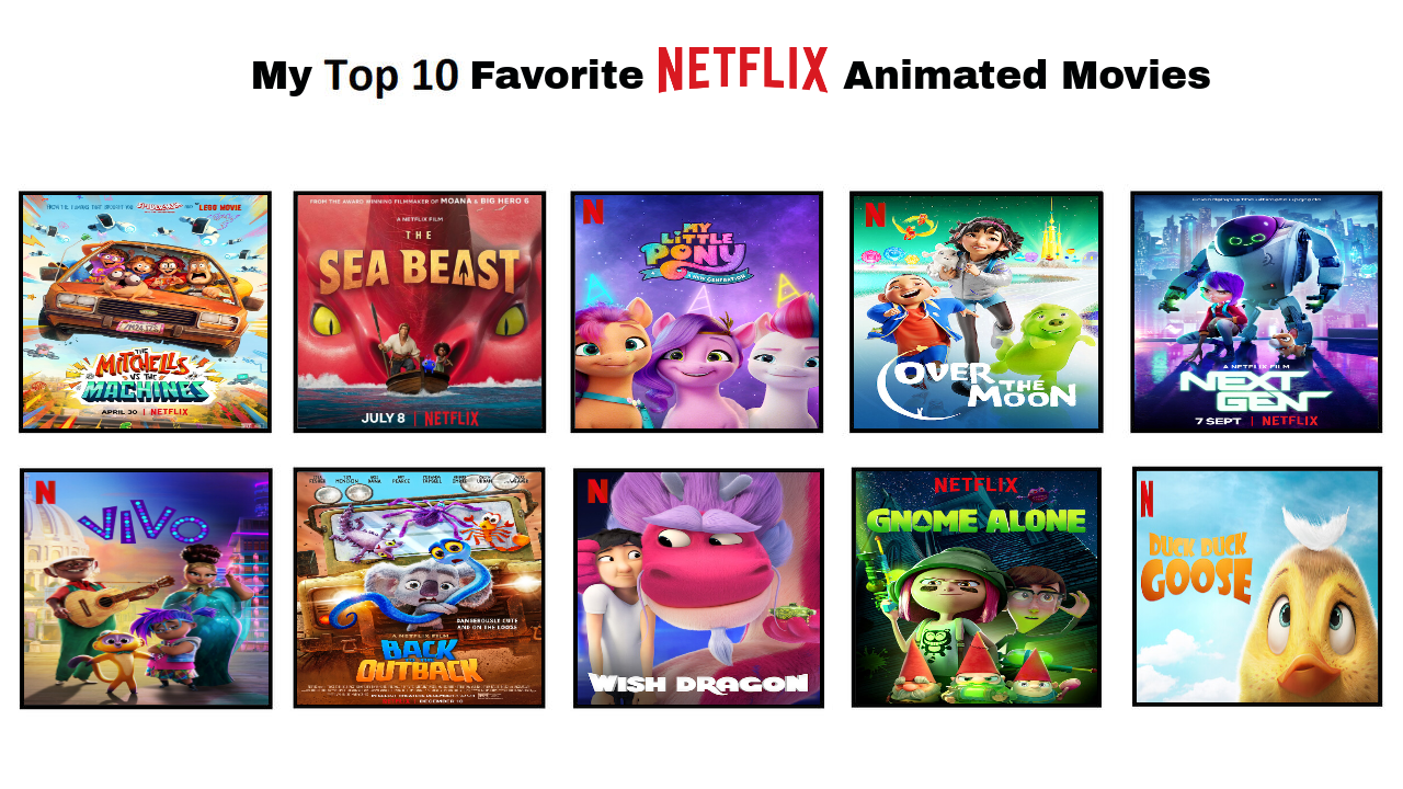 My Top 10 Favorite Netflix Animated Movies by jacobstout on DeviantArt