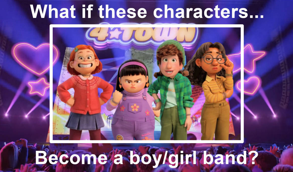 If Mei, Abby, Miriam, and Priya a Girl Band by jacobstout on