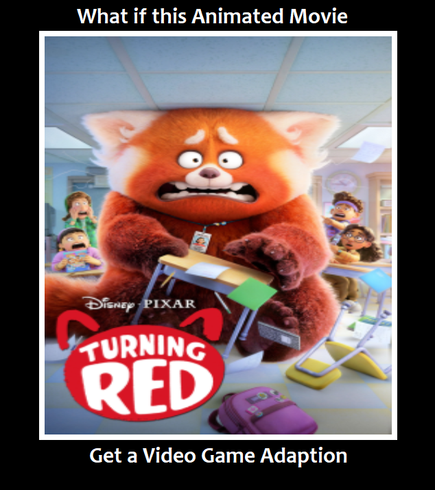 What if Turning Red Gets a Video Game Adaption? by jacobstout on DeviantArt