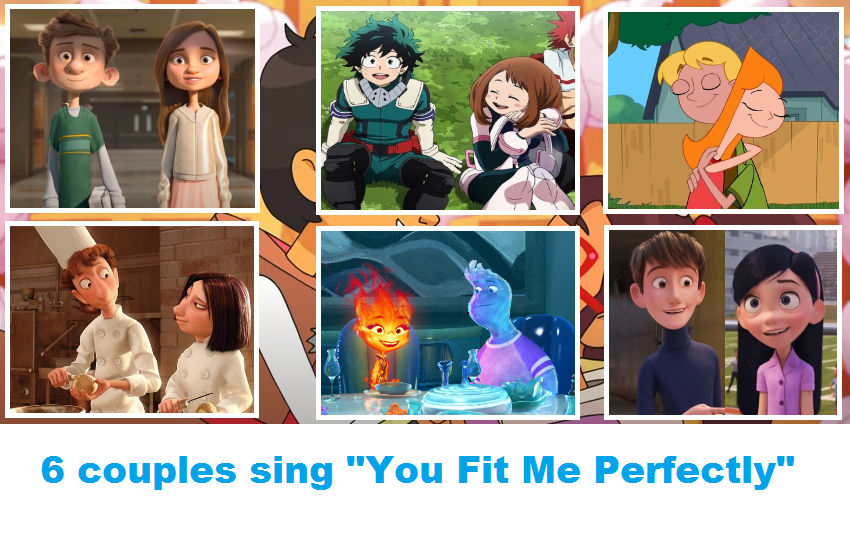 6 Couples Sing You Fit Me Perfectly (My Version) by jacobstout on ...