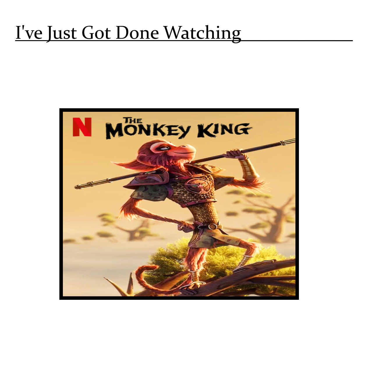 I've Just Done Watching The Monkey King (2023) by jacobstout on DeviantArt