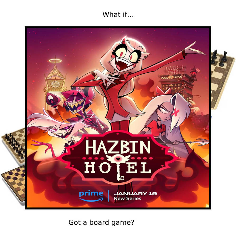 What if Hazbin Hotel Got a Board Game? by jacobstout on DeviantArt