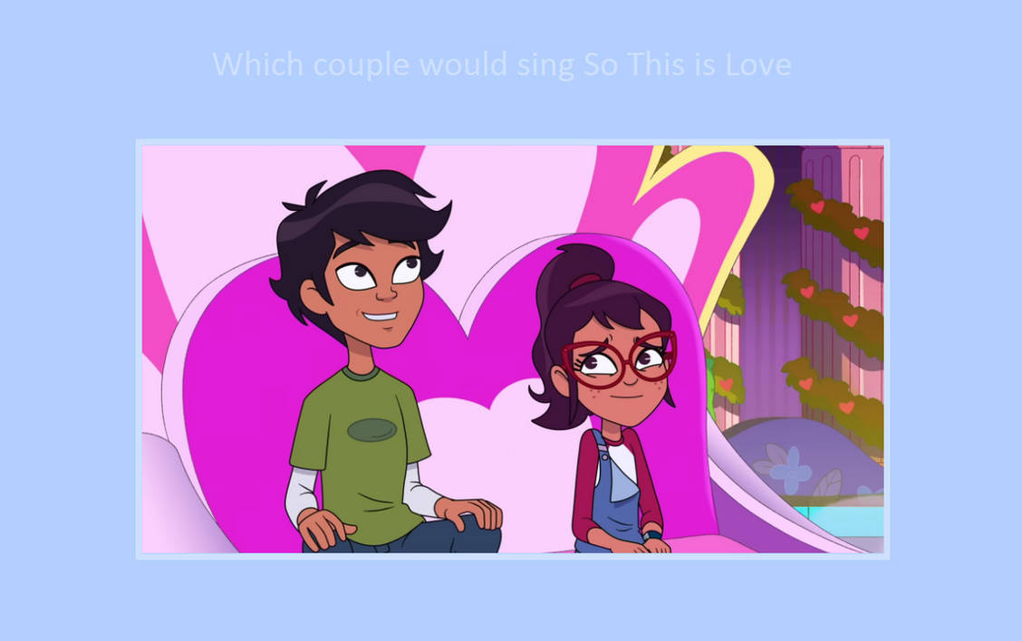 If Scott and Hailey Sing So This is Love by jacobstout on DeviantArt