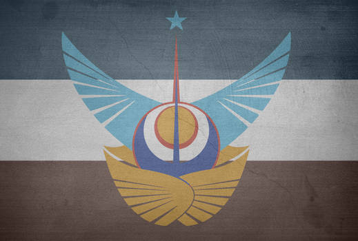 United Equestria Flag grunge