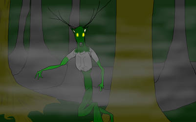 horror character/creature 1: wilderman