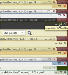 Natural adaptive 1.3.5 metacity theme for gnome