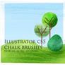 Chalk texture brushes- Illustrator